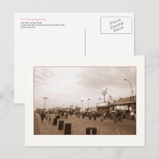 Activiteiten in de omgeving van Late Afternoon Boa Briefkaart (Voorkant / Achterkant)