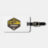 Activiteiten in de omgeving van Ledges State Park  Bagagelabel (Voorkant horizontaal)