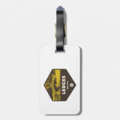 Activiteiten in de omgeving van Ledges State Park  Bagagelabel (Achterkant verticaal)