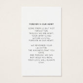 Activiteiten in de omgeving van Life Script Memori Visitekaartje (Achterkant)