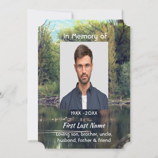 Activiteiten in de omgeving van Life Service Lake  Kaart (Achterkant)