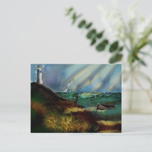 Activiteiten in de omgeving van Lighthouse Beach S Briefkaart (Staand voorkant)