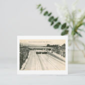 Activiteiten in de omgeving van Lincoln Tunnel Vin Briefkaart (Staand voorkant)