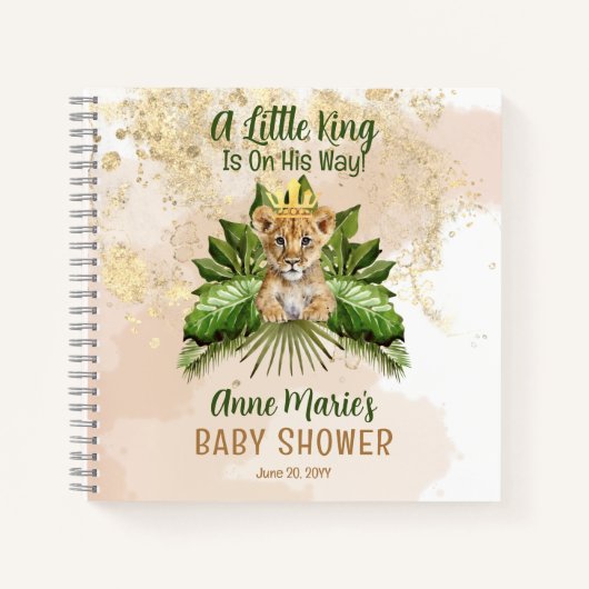 Activiteiten in de omgeving van Lion Cub A Little  Notitieboek (Voorkant)