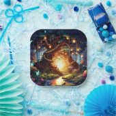 Activiteiten in de omgeving van Little Boho Enchan Papieren Bordje (Feest)