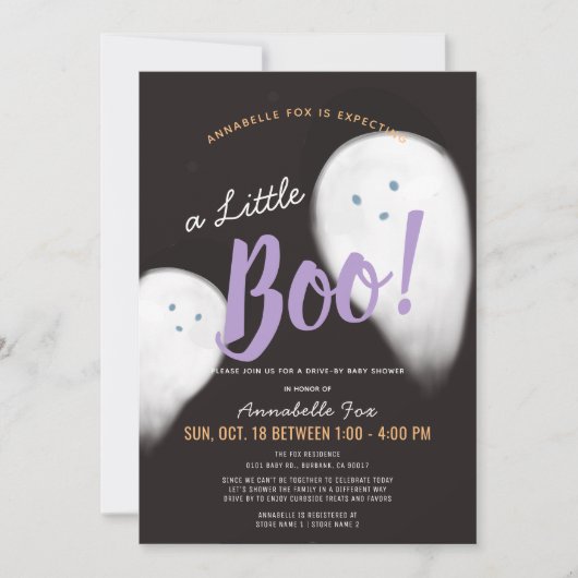 Activiteiten in de omgeving van Little Boo Ghost H Kaart (Voorkant)