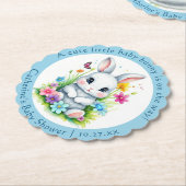 Activiteiten in de omgeving van Little Bunny Wildf Kartonnen Onderzetters (Gekanteld)