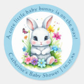 Activiteiten in de omgeving van Little Bunny Wildf Ronde Sticker (Voorkant)