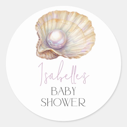 Activiteiten in de omgeving van Little Pearl Ocean Ronde Sticker (Voorkant)