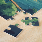 Activiteiten in de omgeving van Little Rock Arkans Legpuzzel (Zijkant)