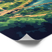 Activiteiten in de omgeving van Little Rock Arkans Poster (Hoek)