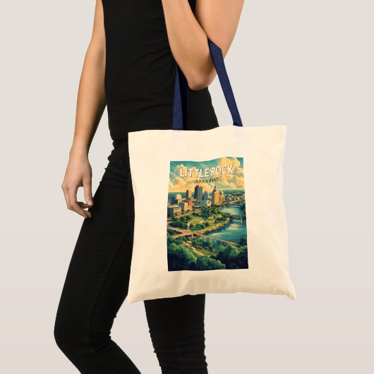 Activiteiten in de omgeving van Little Rock Arkans Tote Bag (Voorkant (product))