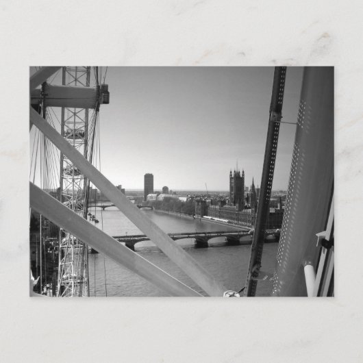 Activiteiten in de omgeving van London Eye Big Ben Briefkaart (Voorkant)