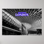 Activiteiten in de omgeving van London Kings Cross Poster (Voorkant)