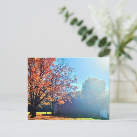 Activiteiten in de omgeving van Long Island Autumn Briefkaart (Staand voorkant)