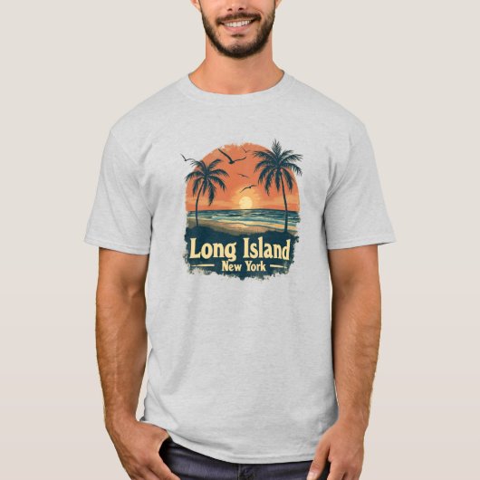 Activiteiten in de omgeving van Long Island New Yo T-shirt (Voorkant)