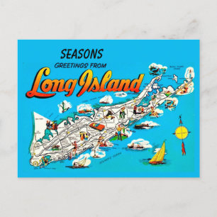 Activiteiten in de omgeving van Long Island, NY Se Briefkaart