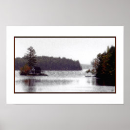 Activiteiten in de omgeving van Loon Island Misty  Poster