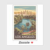 Activiteiten in de omgeving van Los Angeles Echo P Sticker (Vel)