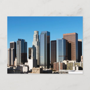 Activiteiten in de omgeving van Los Angeles Skylin Feestdagenkaart