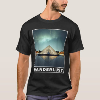 Activiteiten in de omgeving van Louvre Paris Franc T-shirt