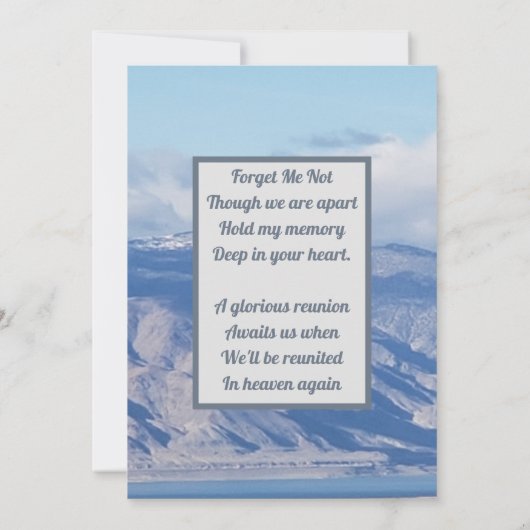 Activiteiten in de omgeving van Loving Memory Moun Kaart (Achterkant)