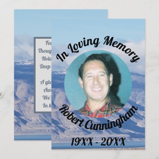 Activiteiten in de omgeving van Loving Memory Moun Kaart (Voorkant / Achterkant)