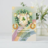 Activiteiten in de omgeving van Lucky Charm Shamro Bedankkaart (Staand voorkant)