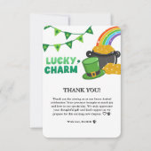 Activiteiten in de omgeving van Lucky Charm Shamro Bedankkaart (Voorkant)