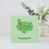 Activiteiten in de omgeving van Lucky Shamrock St. Bedankkaart (Staand voorkant)