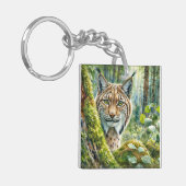 Activiteiten in de omgeving van Lush Green Forest Sleutelhanger (Voorkant Links)