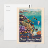 Activiteiten in de omgeving van Mackay Great Barri Briefkaart (Voorkant / Achterkant)