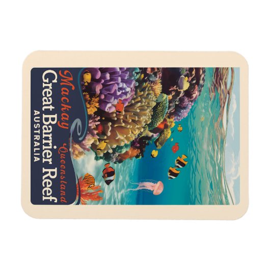 Activiteiten in de omgeving van Mackay Great Barri Magneet (Horizontaal)