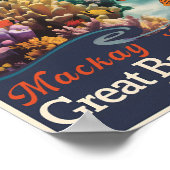 Activiteiten in de omgeving van Mackay Great Barri Poster (Hoek)