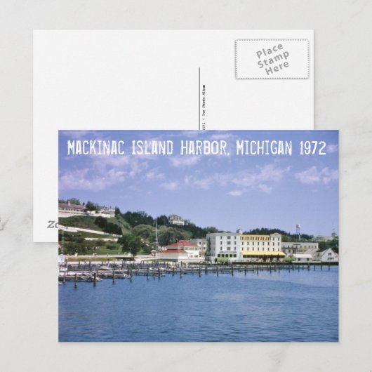 Activiteiten in de omgeving van Mackinac Island Ha Briefkaart (Voorkant / Achterkant)