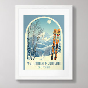 Activiteiten in de omgeving van Mammoth Mountain C Poster