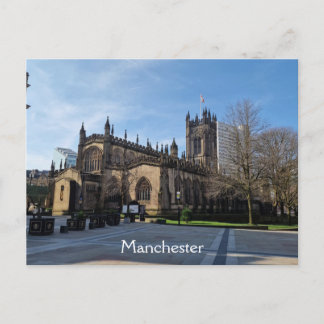 Activiteiten in de omgeving van Manchester Cathedr Briefkaart