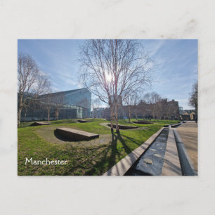 Activiteiten in de omgeving van Manchester Cathedr Briefkaart