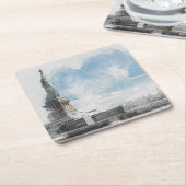 Activiteiten in de omgeving van Manhattan NYC Libe Kartonnen Onderzetters (Schuin)