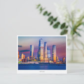 Activiteiten in de omgeving van Manhattan Skyline, Feestdagenkaart (Staand voorkant)