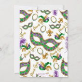 Activiteiten in de omgeving van Mardi Gras New Orl Kaart (Achterkant)