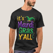 Activiteiten in de omgeving van Mardi Gras Yall Ma T-shirt (Voorkant)