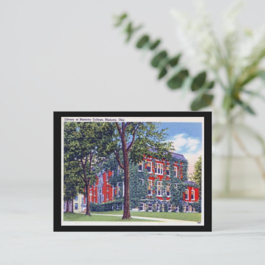 Activiteiten in de omgeving van Marietta College,  Briefkaart (Staand voorkant)