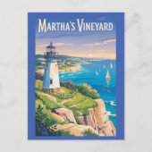 Activiteiten in de omgeving van Martha's Vineyard Briefkaart (Voorkant)