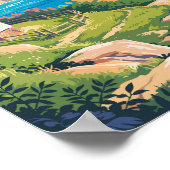 Activiteiten in de omgeving van Martha's Vineyard  Poster (Hoek)