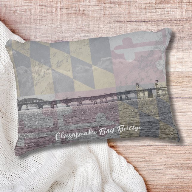 Activiteiten in de omgeving van Maryland Chesapeak Accent Kussen (A beautiful throw pillow with the Chesapeake Bay Bridge, to show your love of Maryland!)