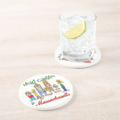 Activiteiten in de omgeving van Massachusetts Funn Zandsteen Onderzetter (Zijkant)