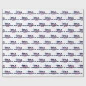 Activiteiten in de omgeving van Massachusetts Star Cadeaupapier (Vlak)