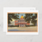 Activiteiten in de omgeving van Massachusetts Stat Briefkaart (Voorkant / Achterkant)