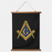 Activiteiten in de omgeving van Master Freemasonry Hangend Wandkleed (Voorkant)